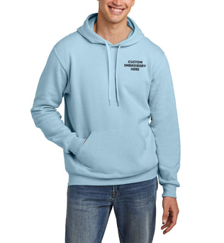 Jerzees Eco™ Premium Blend Custom Embroidered Pullover Hooded Sweatshirt - 700M