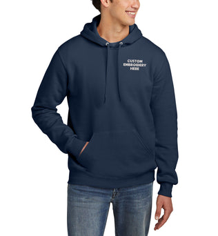Jerzees Eco™ Premium Blend Custom Embroidered Pullover Hooded Sweatshirt - 700M
