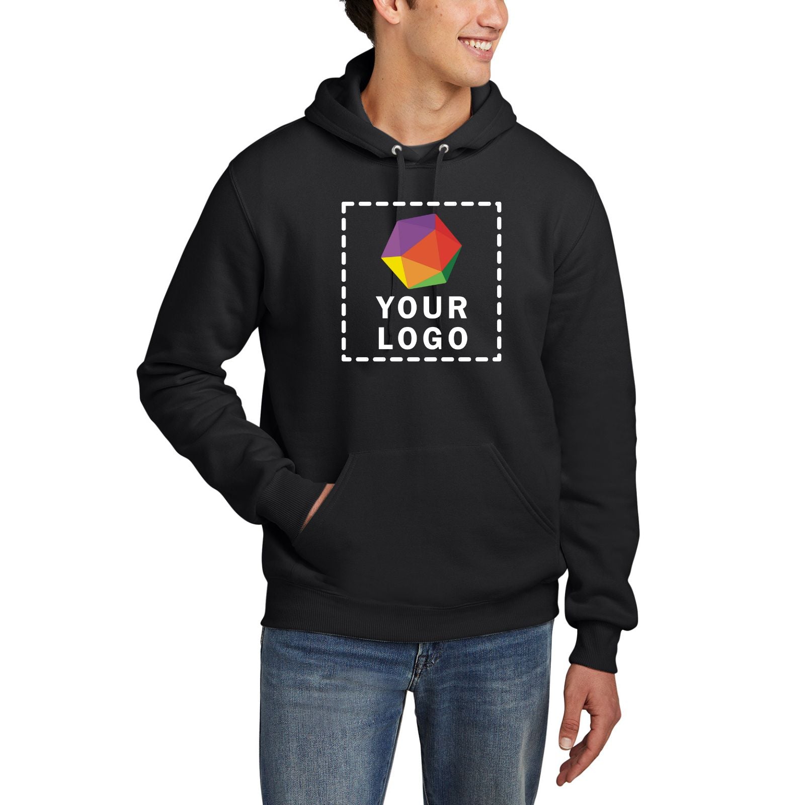 Jerzees Eco™ Premium Blend Custom Printed Pullover Hooded Sweatshirt - 700M