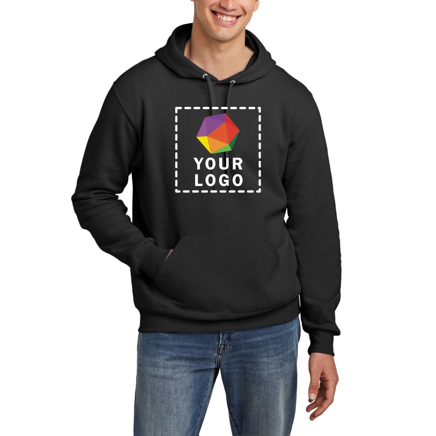 Jerzees Eco™ Premium Blend Custom Printed Pullover Hooded Sweatshirt - 700M