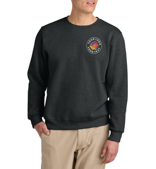 Jerzees Eco™ Cusom Embroidered Premium Blend Crewneck Sweatshirt - 701M
