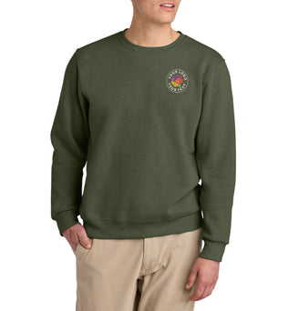 Jerzees Eco™ Cusom Embroidered Premium Blend Crewneck Sweatshirt - 701M