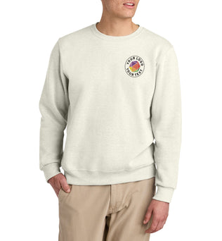 Jerzees Eco™ Cusom Embroidered Premium Blend Crewneck Sweatshirt - 701M