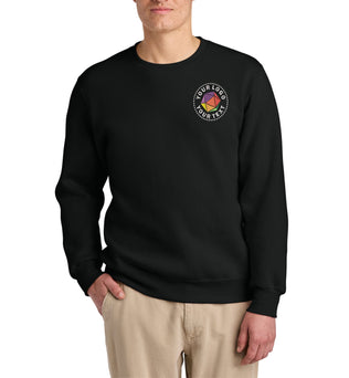 Jerzees Eco™ Cusom Embroidered Premium Blend Crewneck Sweatshirt - 701M