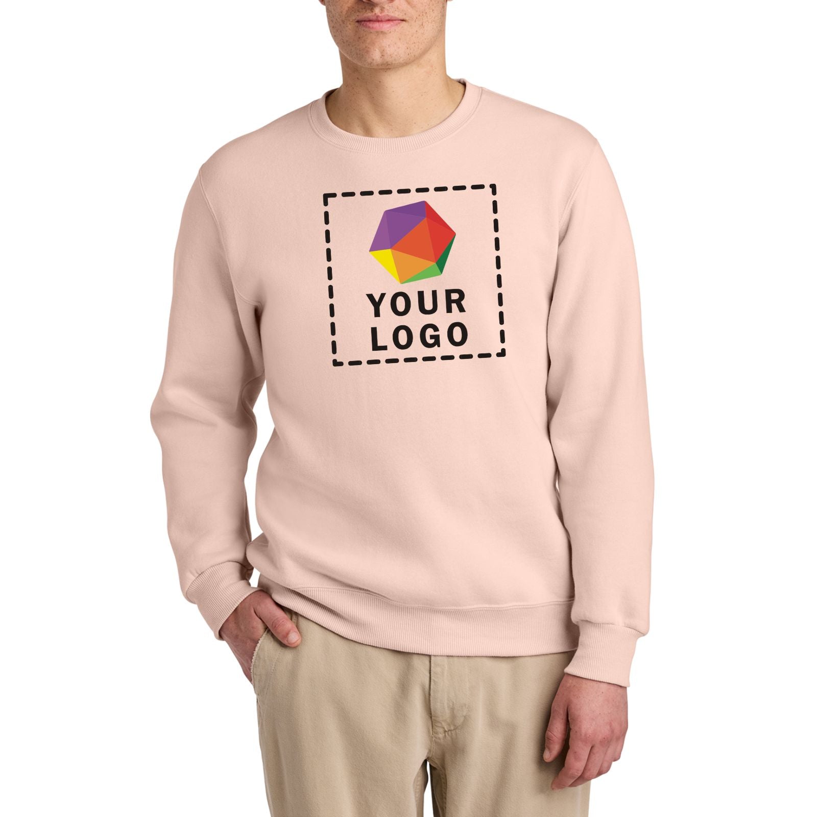 Jerzees Eco™ Cusom Printed Premium Blend Crewneck Sweatshirt - 701M