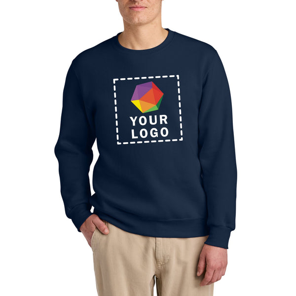 Jerzees Eco™ Premium Blend Custom Printed Crewneck Sweatshirt. 701M