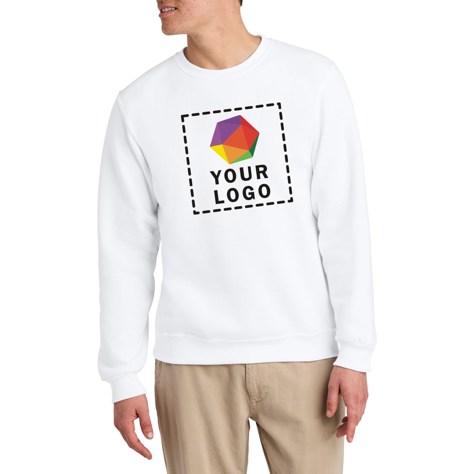 Jerzees Eco™ Cusom Printed Premium Blend Crewneck Sweatshirt - 701M