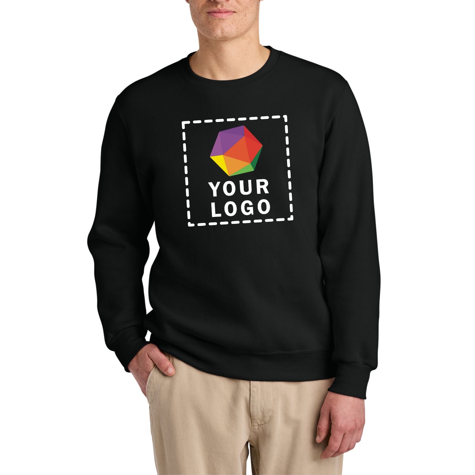 Jerzees Eco™ Cusom Printed Premium Blend Crewneck Sweatshirt - 701M