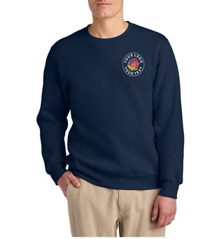 Jerzees Eco™ Cusom Embroidered Premium Blend Crewneck Sweatshirt - 701M