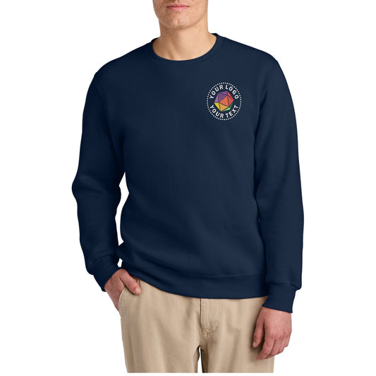 Jerzees Eco™ Cusom Embroidered Premium Blend Crewneck Sweatshirt - 701M