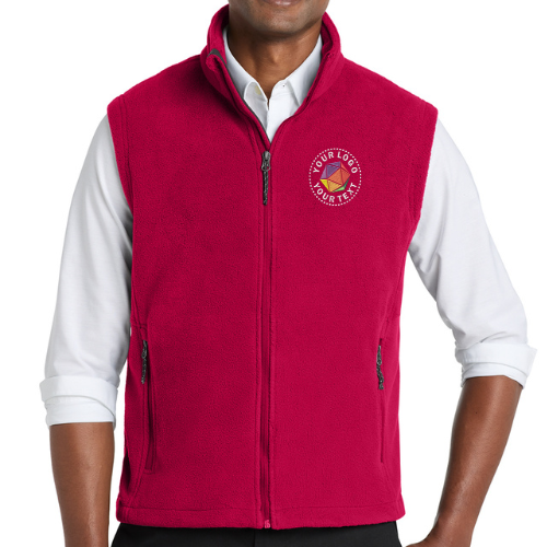 Port Authority® Custom Embroidered Value Fleece Vest - F219