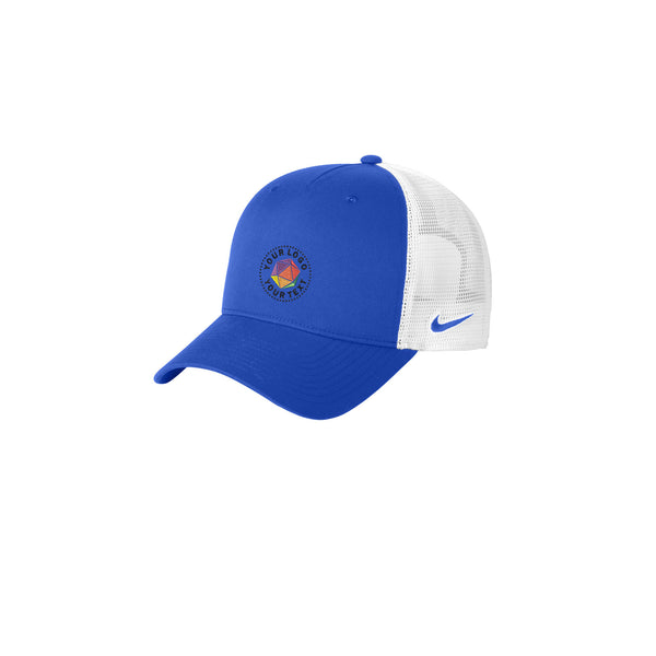 Nike Custom Embroidered Snapback Mesh Trucker Cap - NKFN9893