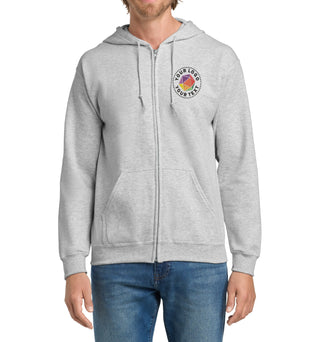 Gildan® Custom Embroidered Heavy Blend™ Full-Zip Hooded Sweatshirt - 18600