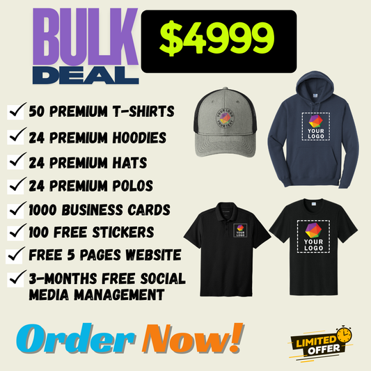 BULK DEAL | CORPORATE PACKAGE | BRAND DEVELOPEMENT