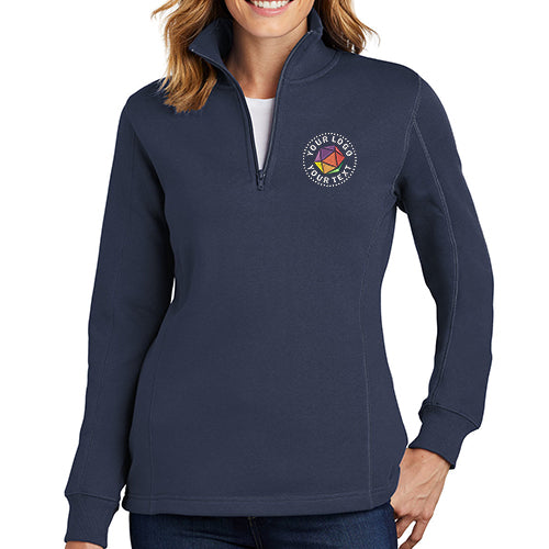 Sport-Tek® Custom Embroidered Women's 1/4-Zip Sweatshirt - LST253