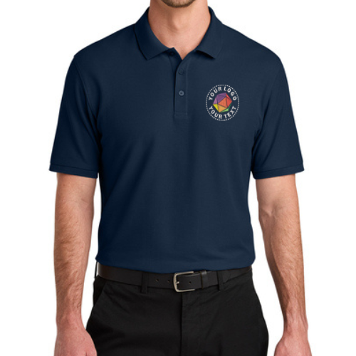 Port Authority® Tall Wearever Signature Custom Embroidered Pique Polo - TLK200