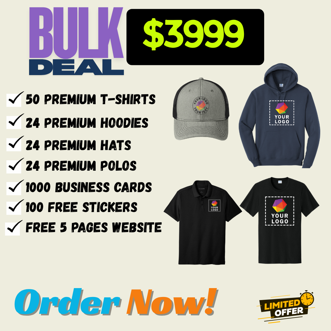 BULK DEAL | CORPORATE PACKAGE | BRAND DEVELOPEMENT