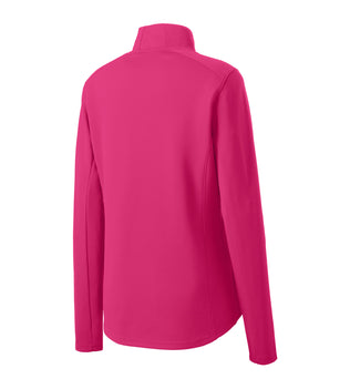 Sport-Tek® Custom Embroidered  Women's Sport-Wick® Textured 1/4-Zip Pullover - LST860