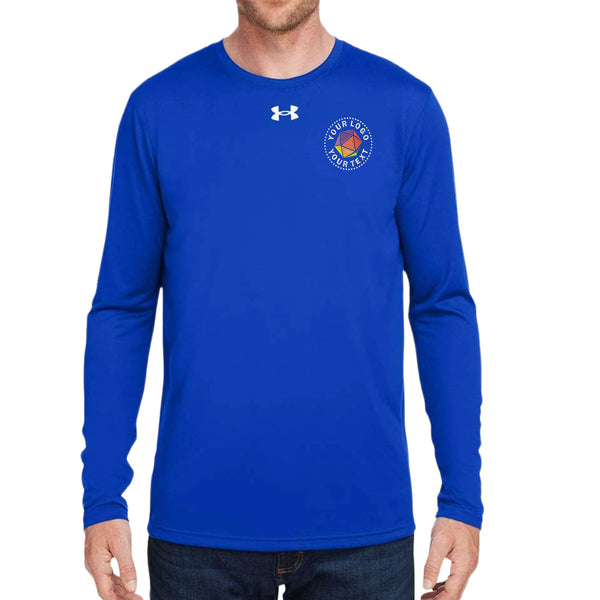 Under Armour Custom Embroidered Men's Team Tech™ Long Sleeve T-Shirt - 1376843