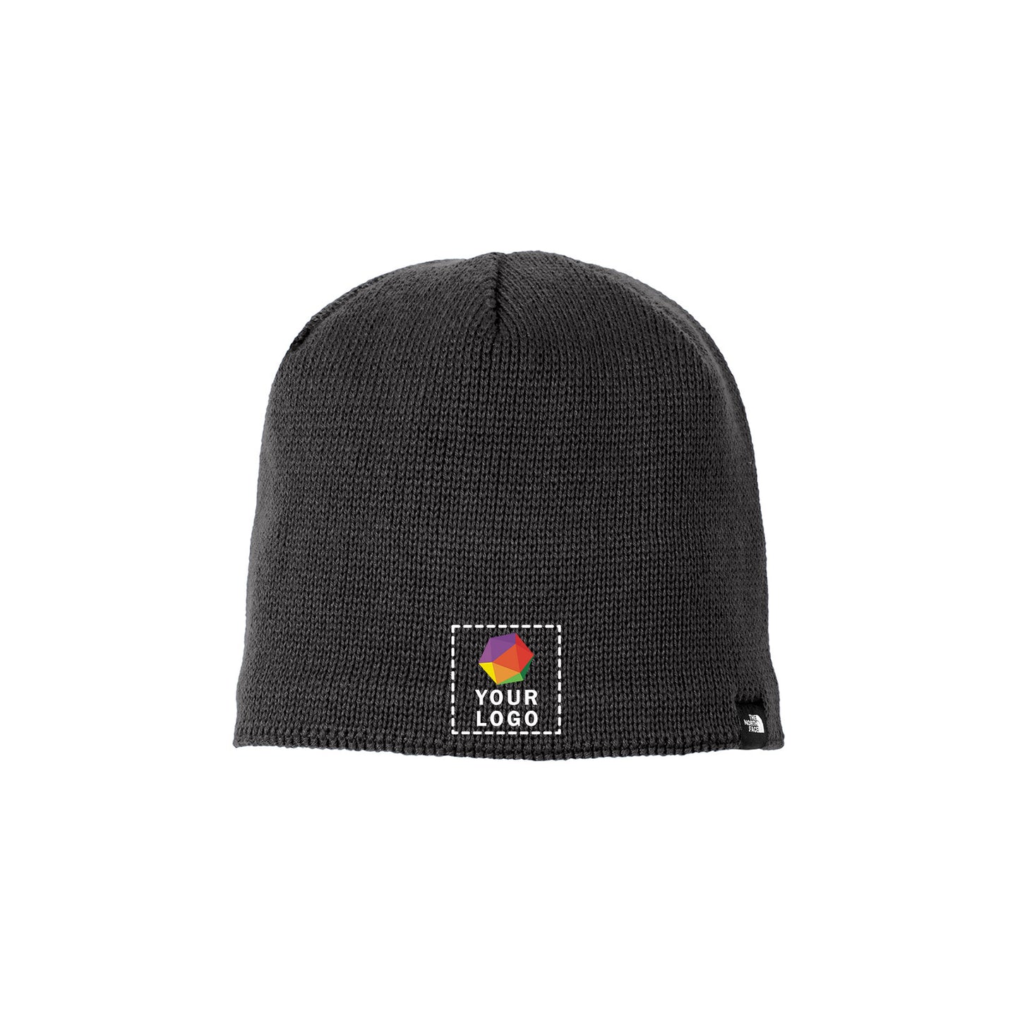 The North Face® Custom Embroidered Mountain Beanie - NF0A4VUB