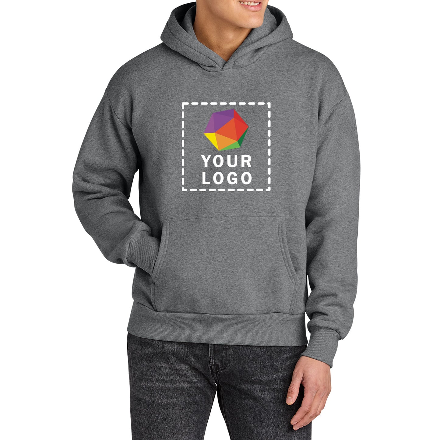 Next Level Apparel® Custom Printed Heavyweight Hoodie - NL9307