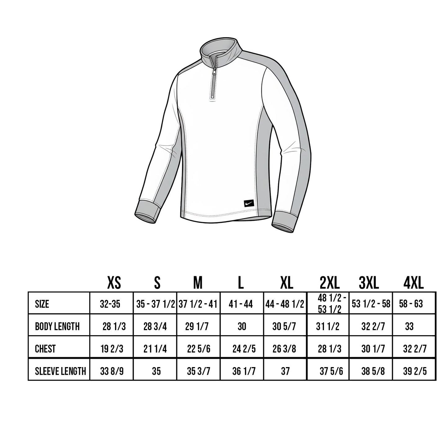 Nike Custom Embroidered Dri-FIT 1/2-Zip Cover-Up - 578673