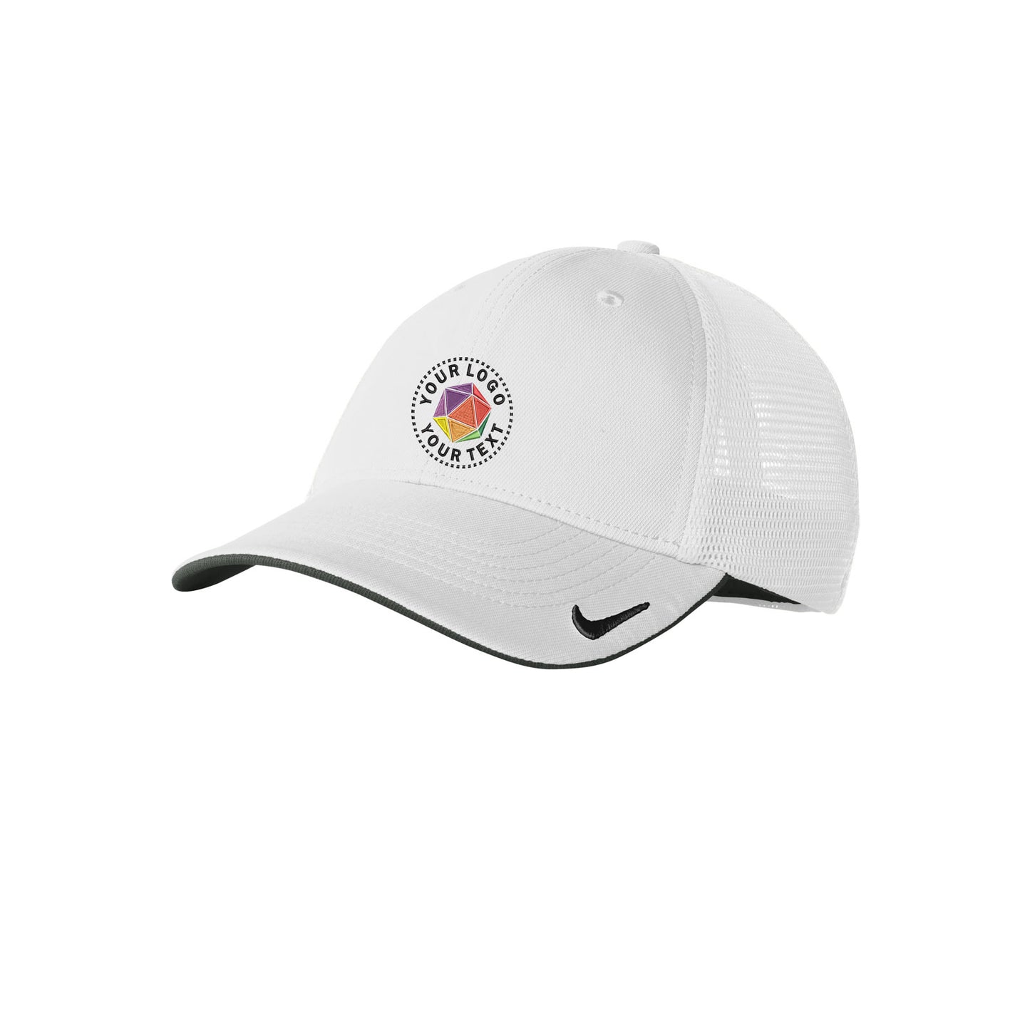 Nike Custom Embroidered Stretch-to-Fit Mesh Back Cap - NKFB6448