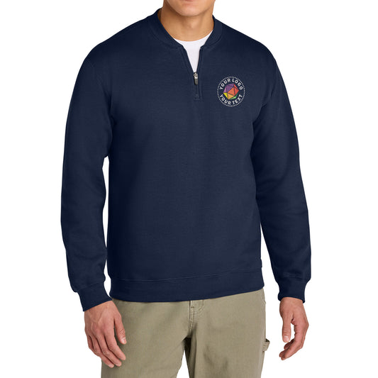 Gildan Softstyle® Custom Embroidered Midweight Fleece 1/4-Zip - SF008