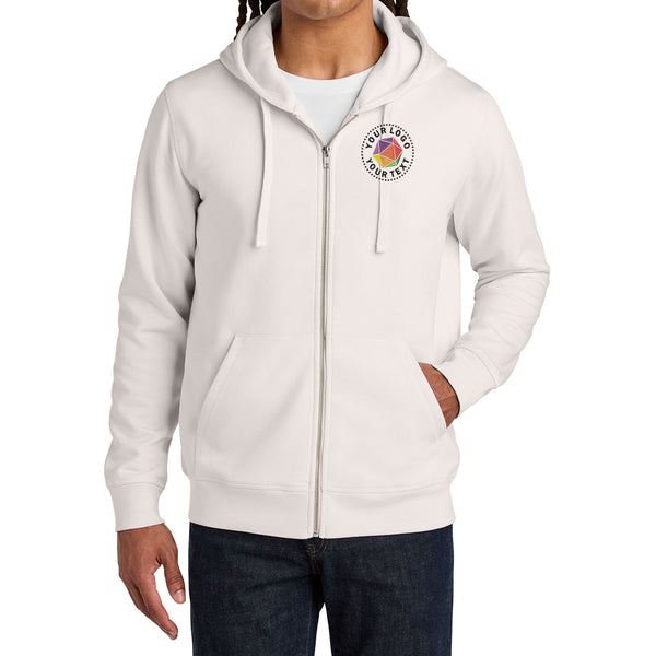 Stanley/Stella Unisex Custom Embroidered Mixer Full-Zip Hooded Sweatshirt - SXU011