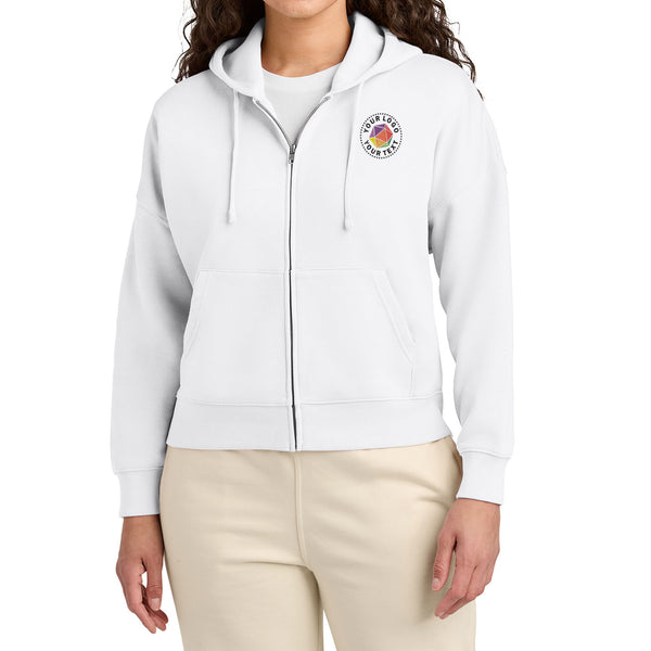 Stanley/Stella Women’s Custom Embroidered Stella Ida Full-Zip Hooded Sweatshirt - SXW037