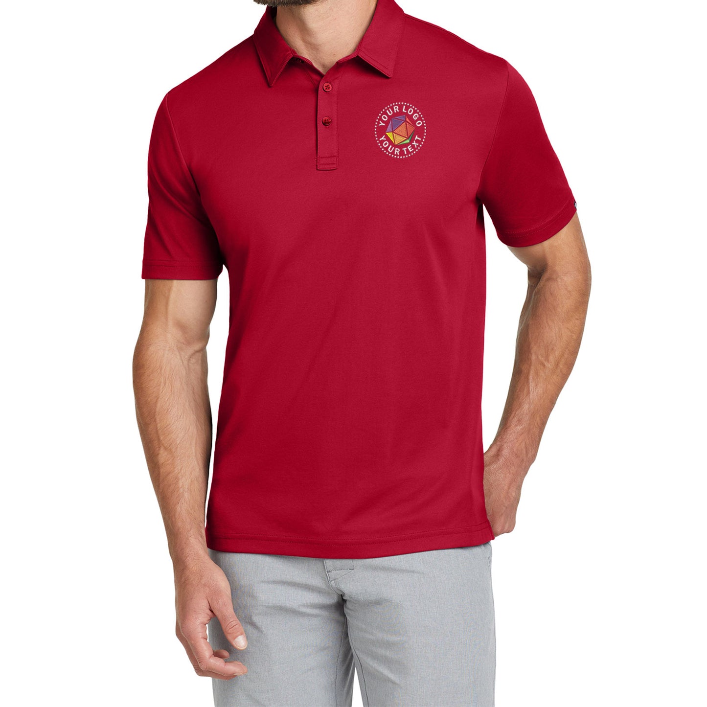 TravisMathew Custom Embroidered Oceanside Solid Polo - TM1MU411
