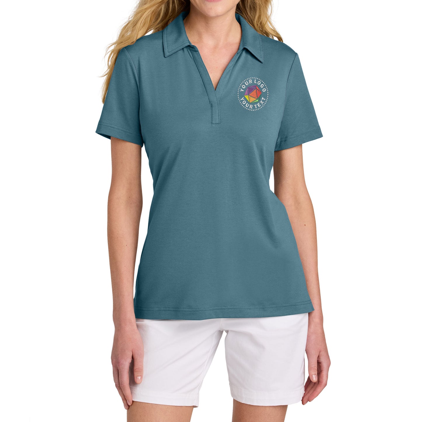 TravisMathew Women’s Custom Embroidered Glenview Solid Polo - TM1LF071