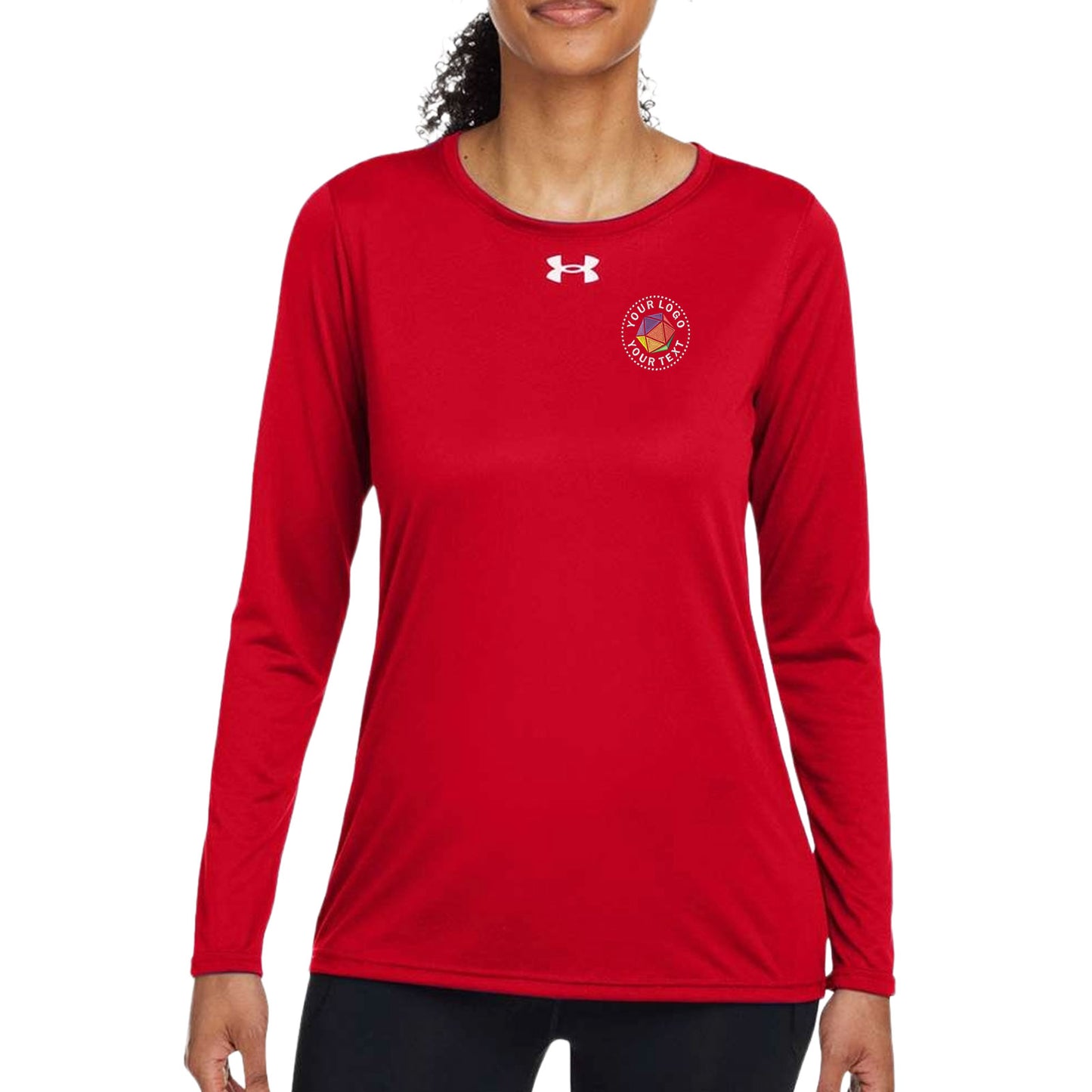 Under Armour Custom Embroidered Women's Team Tech™ Long Sleeve T-Shirt - 1376852