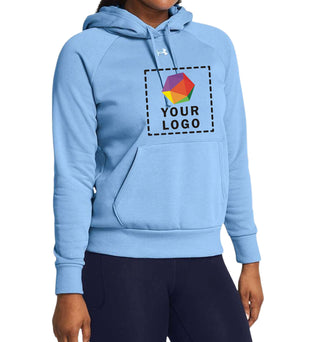 Under Armour Custom Printed Women's Rival Fleece Hooded Sweatshirt - 1379500