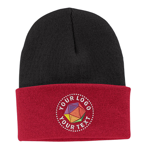 Port & Company® Custom Embroidered Knit Cap - CP90