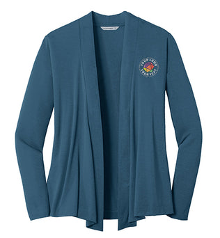 Port Authority® Custom Embroidered Women's Concept Open Cardigan - L5430