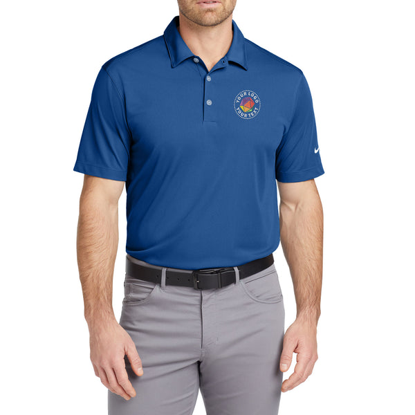 Nike Dri-FIT Vertical Mesh Custom Embroidered Polo - 637167