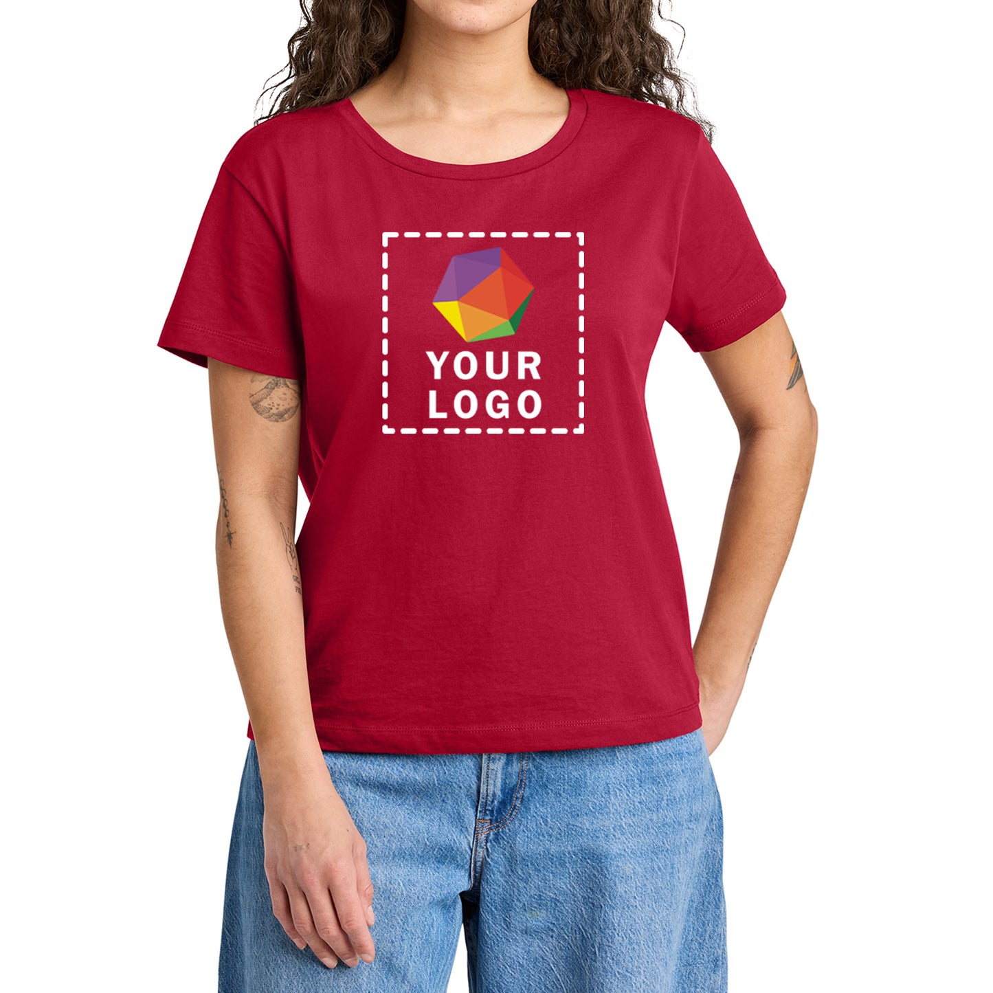 Stanley/Stella Women’s Custom Printed Stella Serena Scoop Neck Tee - SXW008