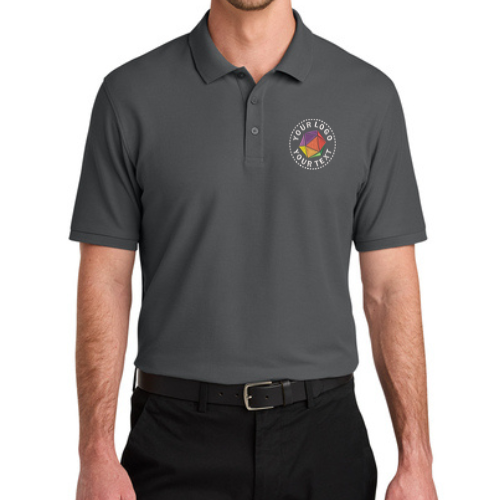 Port Authority® Tall Wearever Signature Custom Embroidered Pique Polo - TLK200