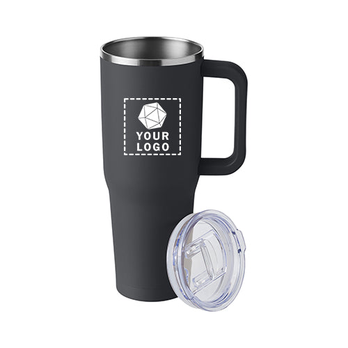 Harriton 40oz Vacuum Travel Mug - M008