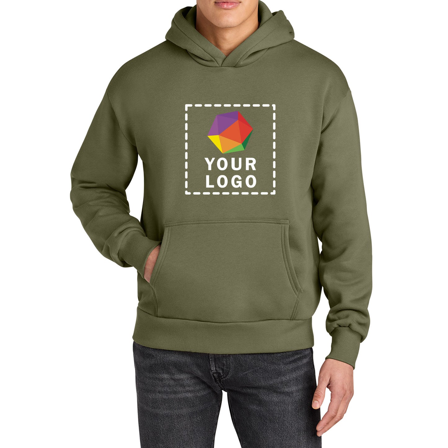 Next Level Apparel® Custom Printed Heavyweight Hoodie - NL9307