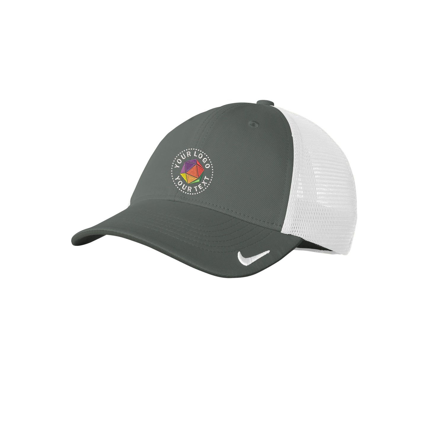 Nike Custom Embroidered Stretch-to-Fit Mesh Back Cap - NKFB6448