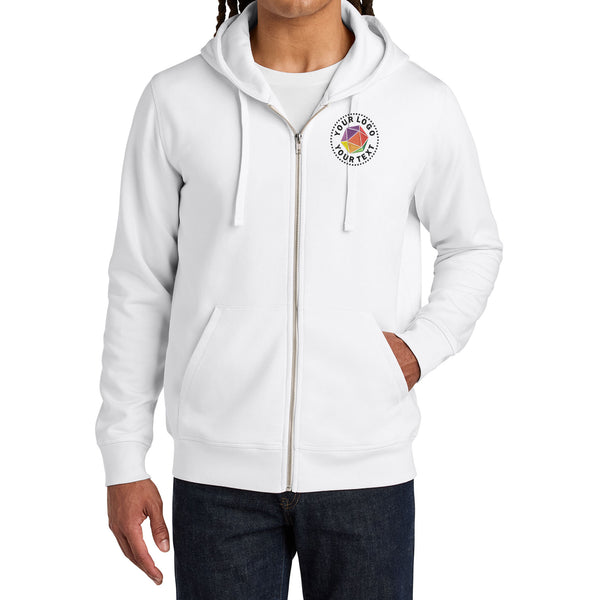 Stanley/Stella Unisex Custom Embroidered Mixer Full-Zip Hooded Sweatshirt - SXU011