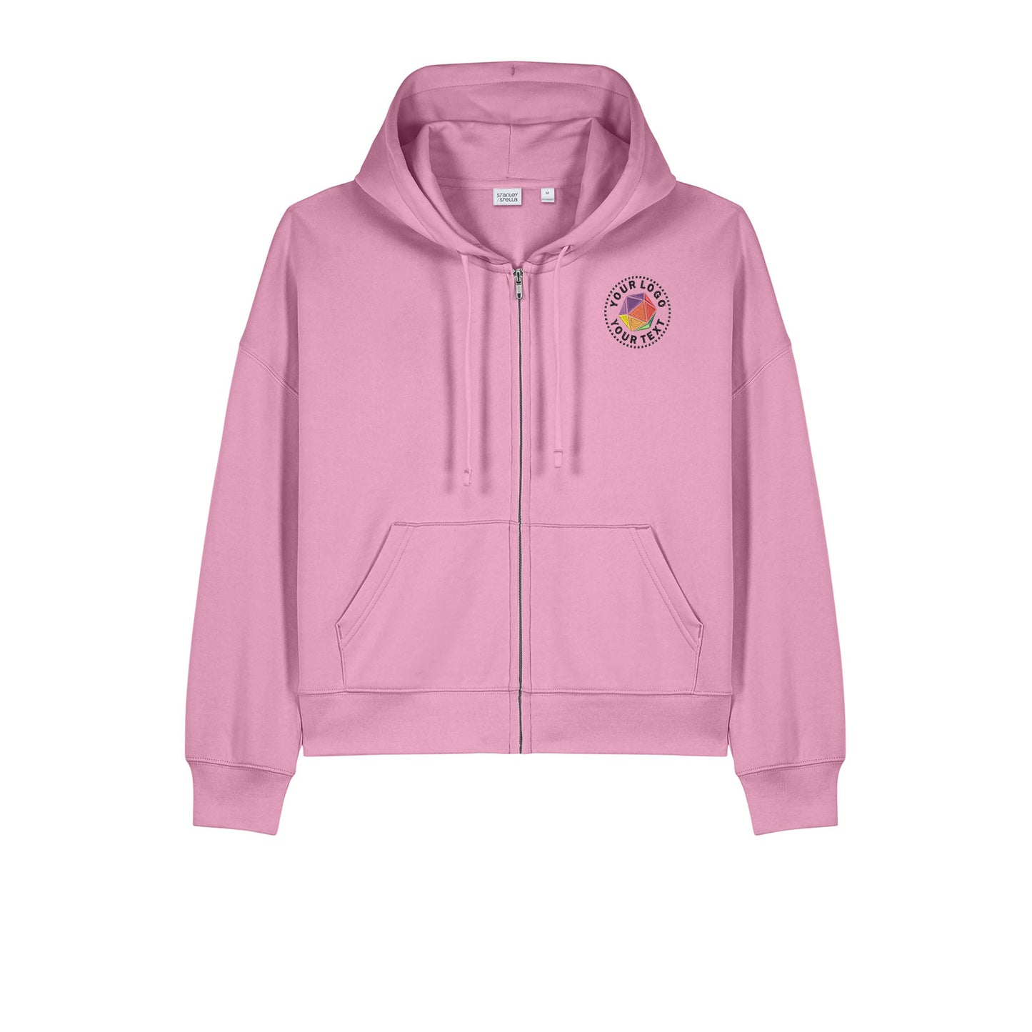 Stanley/Stella Women’s Custom Embroidered Stella Ida Full-Zip Hooded Sweatshirt - SXW037