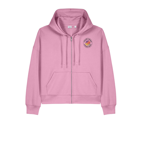 Stanley/Stella Women’s Custom Embroidered Stella Ida Full-Zip Hooded Sweatshirt - SXW037