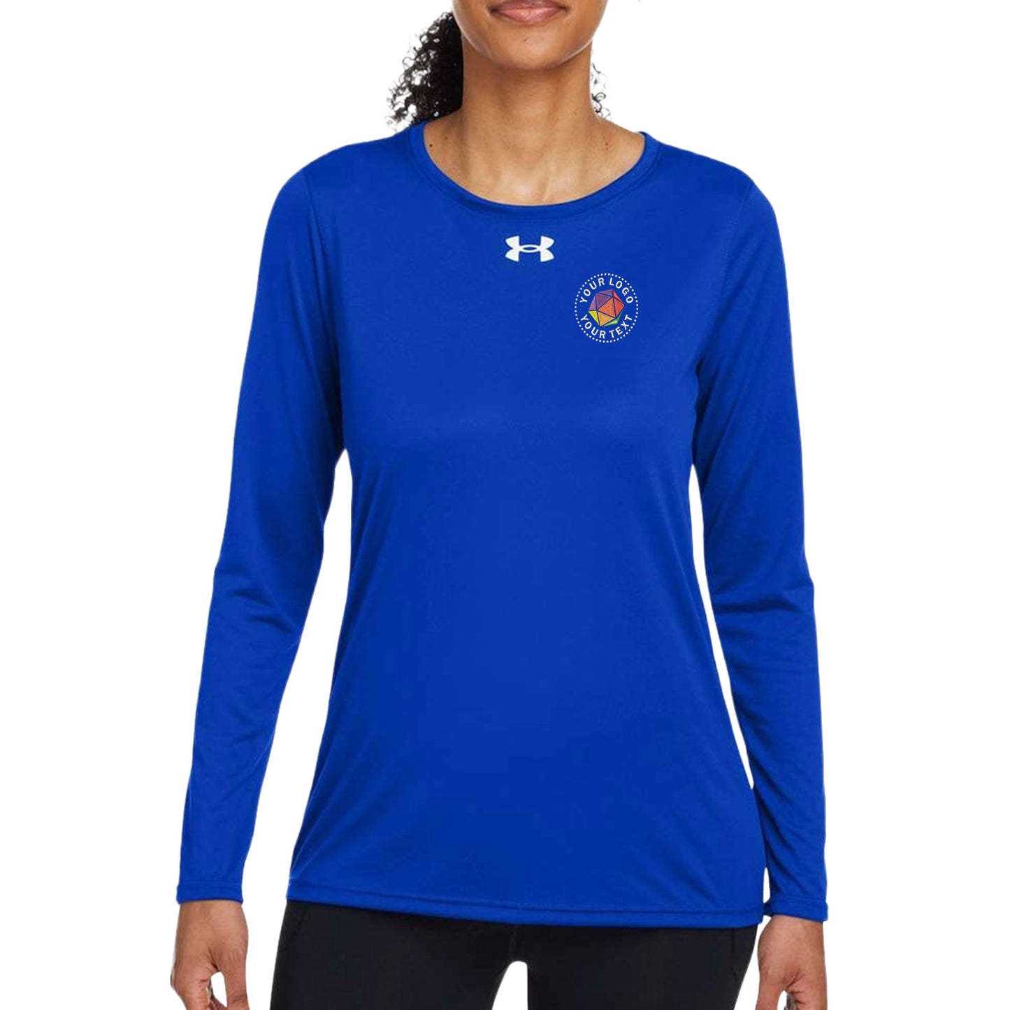 Under Armour Custom Embroidered Women's Team Tech™ Long Sleeve T-Shirt - 1376852