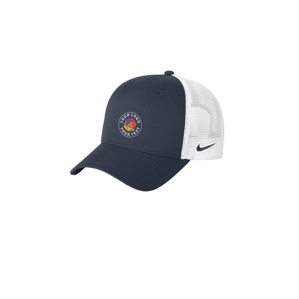 Nike Custom Embroidered Snapback Mesh Trucker Cap - NKFN9893
