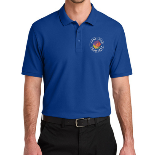 Port Authority® Tall Wearever Signature Custom Embroidered Pique Polo - TLK200