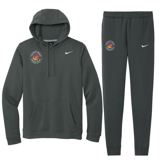 Nike Custom Embroidered Club Fleece Tracksuit - CJ1611 / NKHM8045