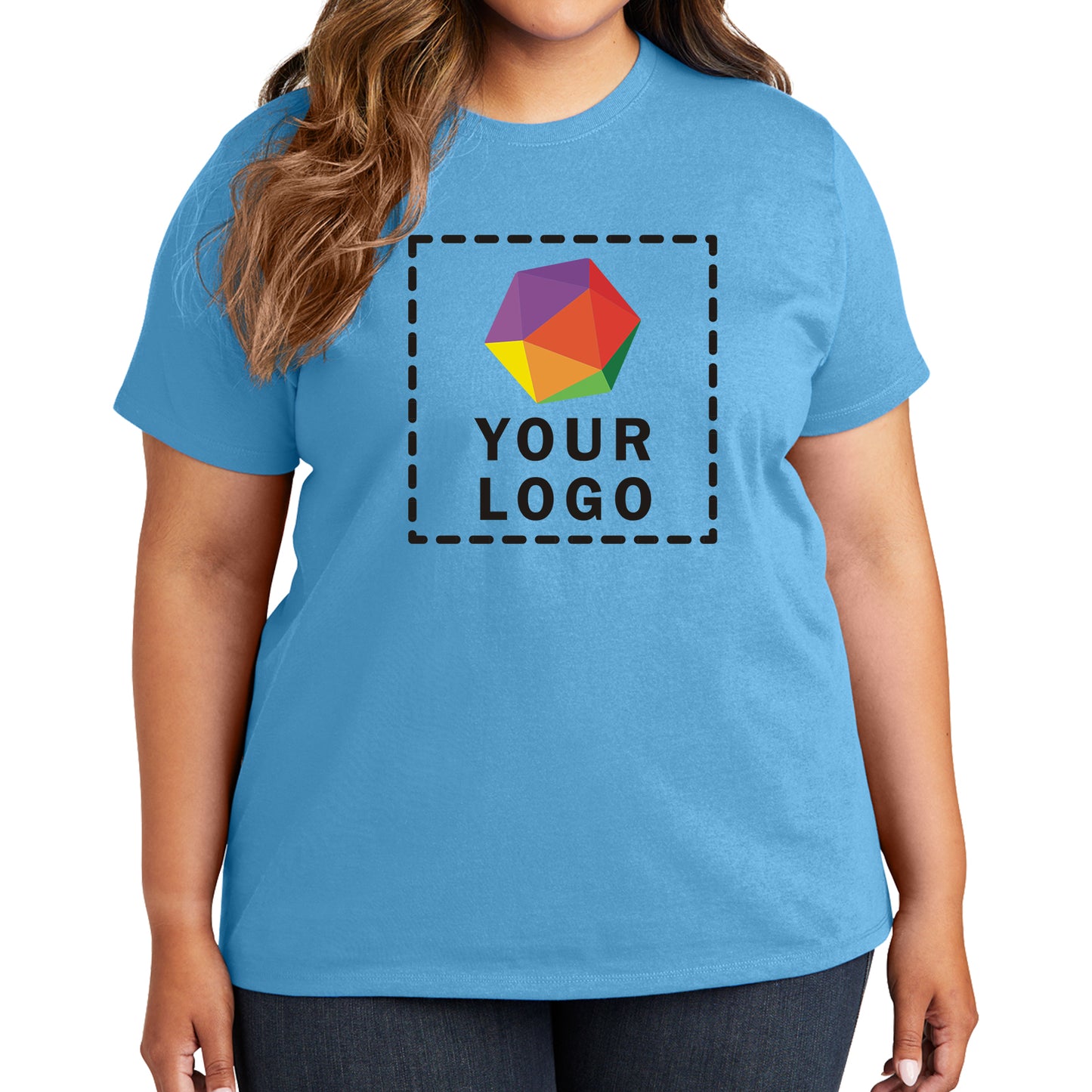 Port & Company® Custom Printed Women's Essential Tee - LPC61